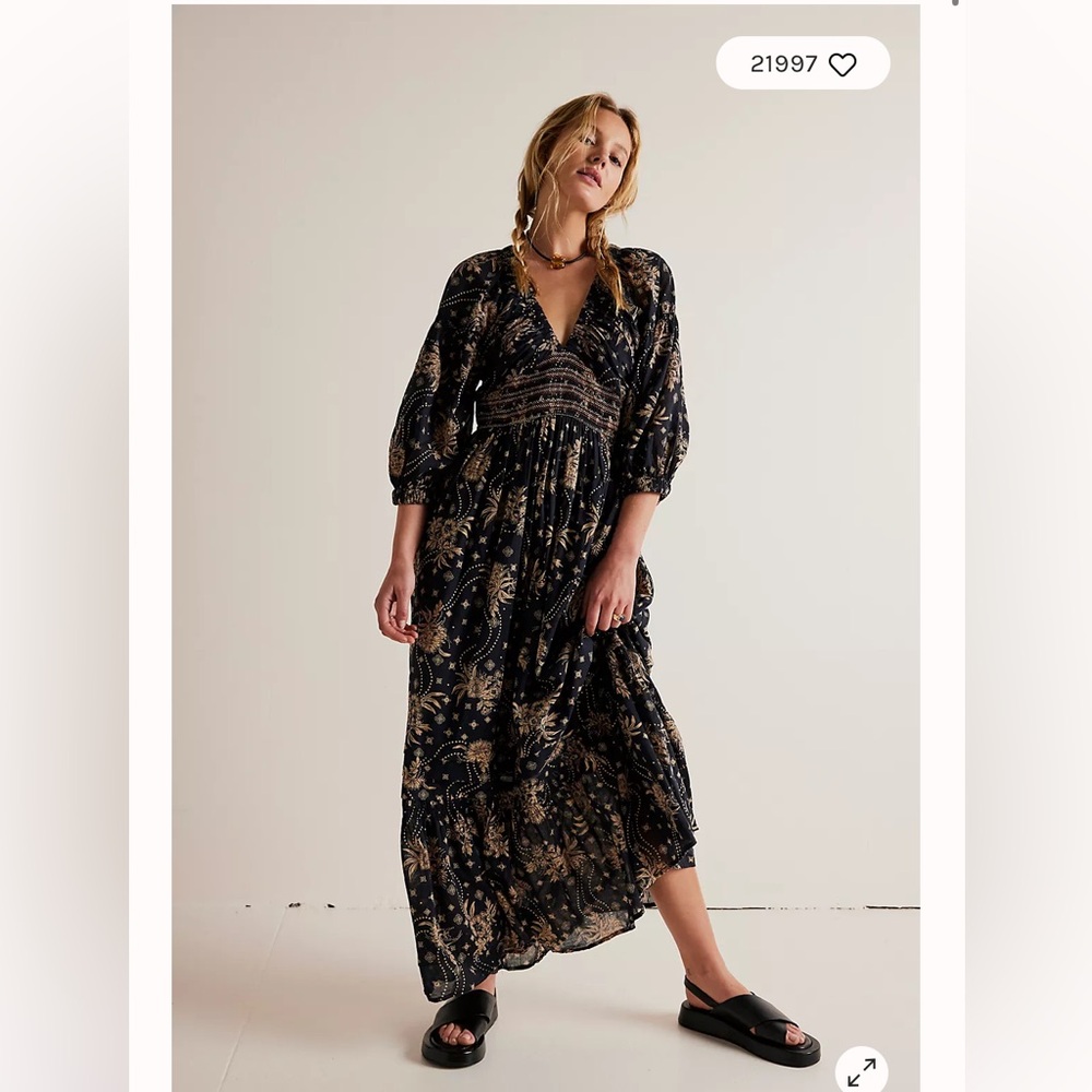 Free People Golden Hour Maxi Dress